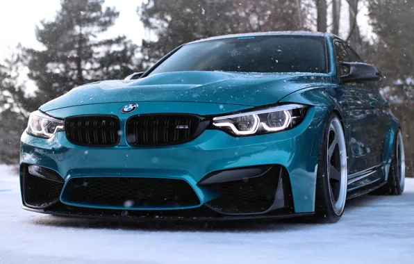 HDR, BMW, BMW, close-up, tuning, supercars, BMW M3, F80