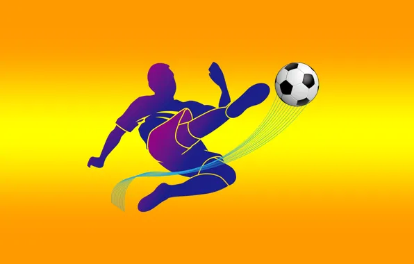 Wallpaper, football, the game, graphics, the ball, wallpaper, player, saver
