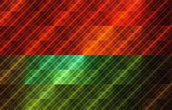 Picture pattern, gradient, texture, squares, colorful