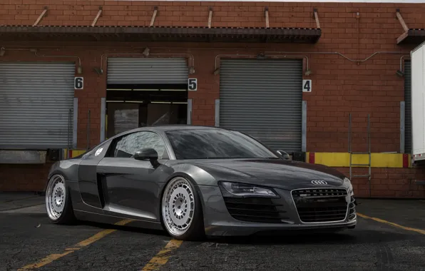 Picture audi, tuning, gray, r8