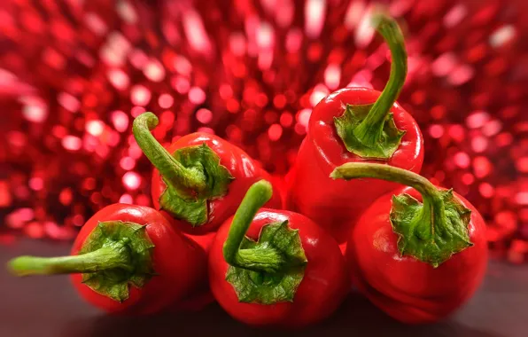 Picture macro, red, pepper, sharp, pepper, Vladimir Volodin