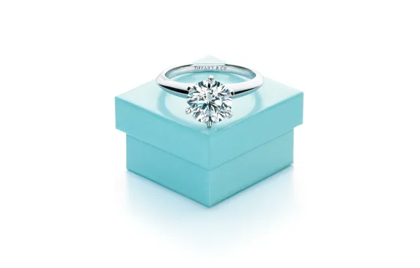 Picture decoration, style, box, ring, wedding, Tuffany & Co