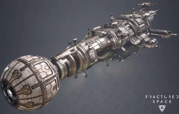 Transport, ship, technique, Fractured Space, USR Ghost