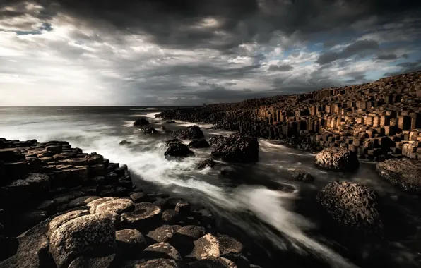 Wallpaper Northern Ireland, Dunseverick, United Kingdom