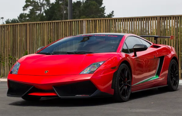 Red, gallardo, lamborghini