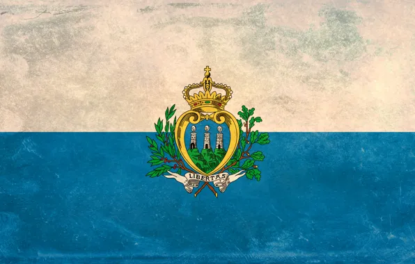 Picture texture, flag, San Marino, San Marino