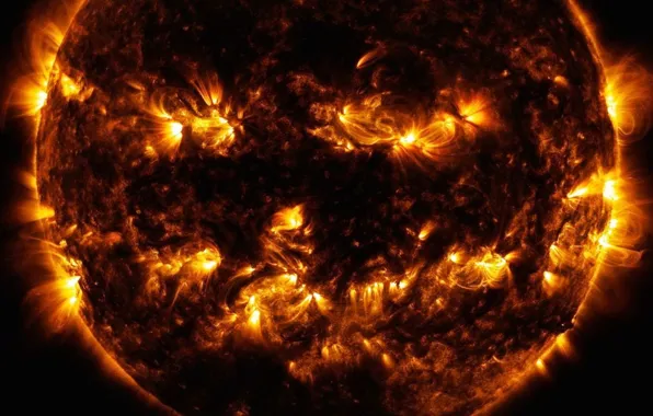 Picture space, The sun, space, NASA, Sun, flash, the NASA, The solar dynamics Observatory