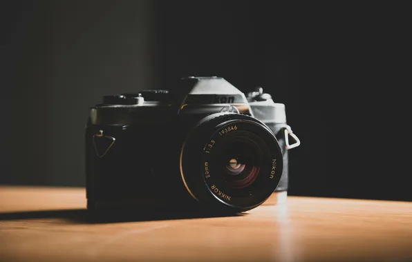 Nikon, photography, camera, lens, numbers, closeup, technology, simple background