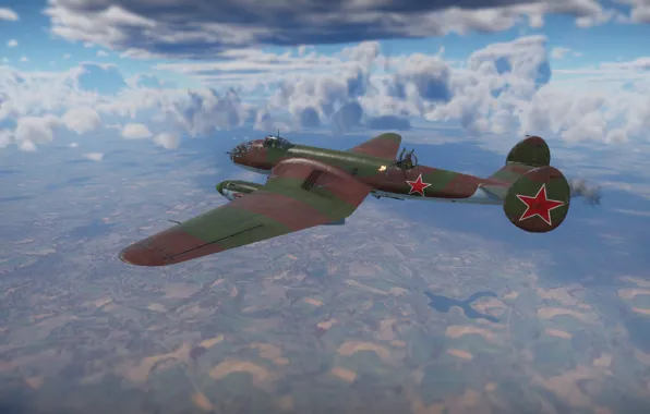 USSR, Bomber, ACH-30B diesel engine, EP-2 (ACH-30B), Vladimir Grigorievich Ermolaev