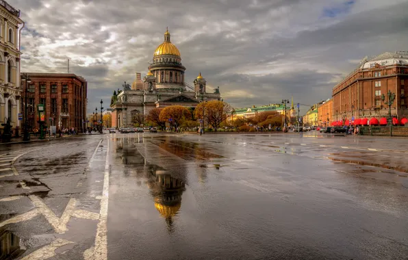 Picture after the rain, Russia, Saint Petersburg
