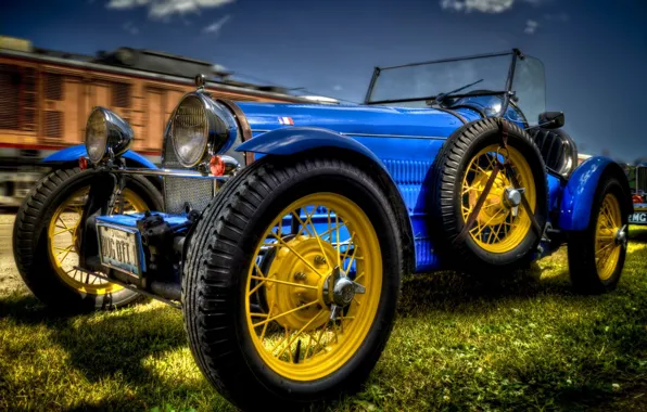 Picture retro, speed, Bugatti, race, sportcar, as, system, it