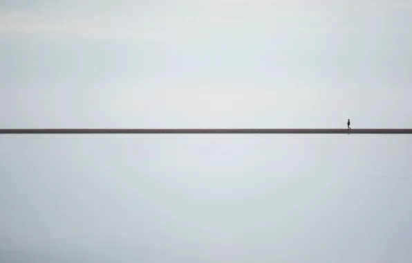 People, minimalism, horizon