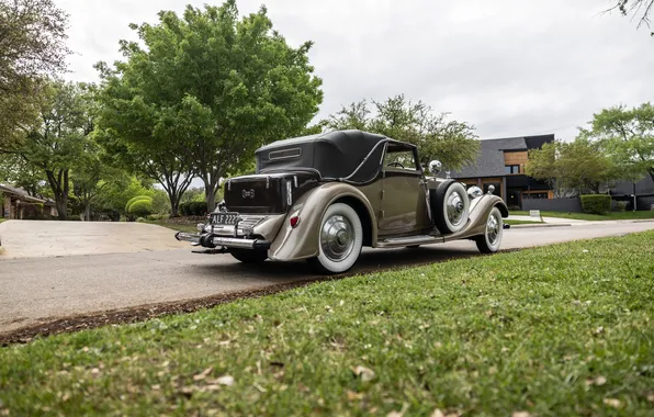 Continental, Rolls-Royce, Phantom II, retro cars, 1933, Drophead Coupe, retro cars, by Thrupp & Maberly