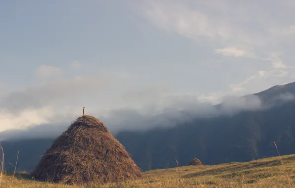 Mountains, Hay, Shatoysky district, Chechen Republic, S. W-Celaya