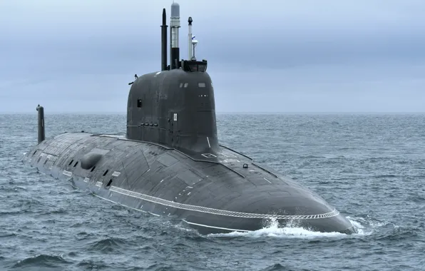 Boat, Kazan, underwater, atomic, project 885M