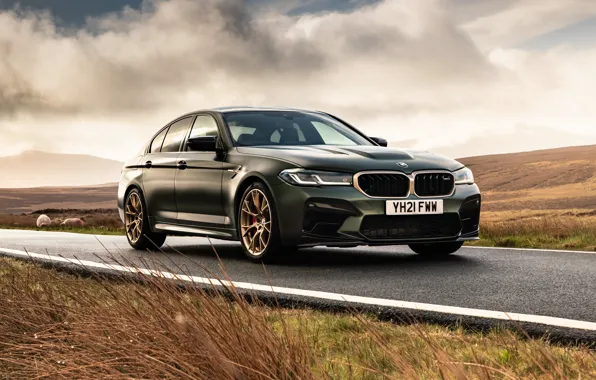 Road, the sky, asphalt, the steppe, bmw, BMW, beamer, 2021