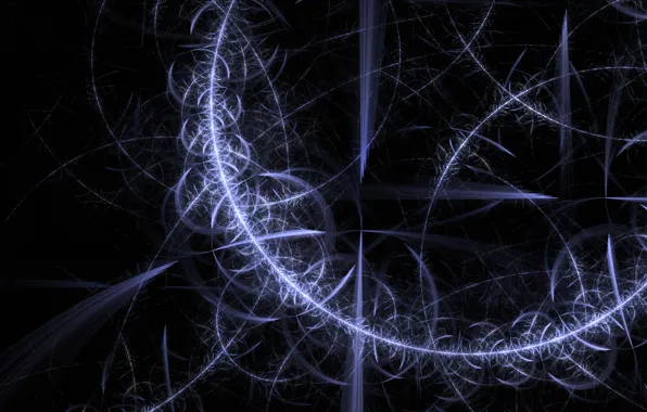 Picture line, circles, pattern, touch
