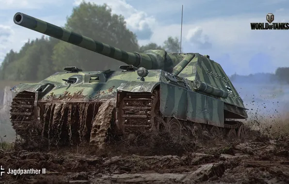 Picture SAU, WoT, World of tanks, World of Tanks, German, Wargaming, Jagdpanther II