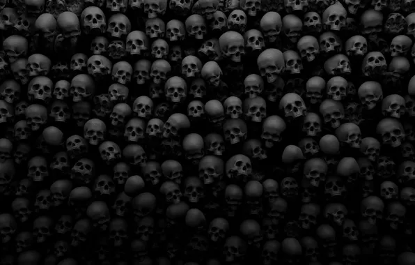 Picture abstraction, the dark background, death, Gothic, skull, allegory