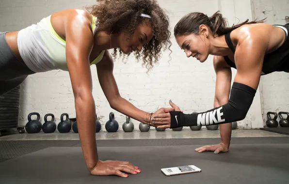 Nike, women, workout, fitness