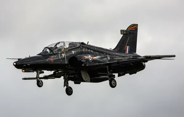 Attack, the plane, jet, British, Hawk, training, easy, subsonic