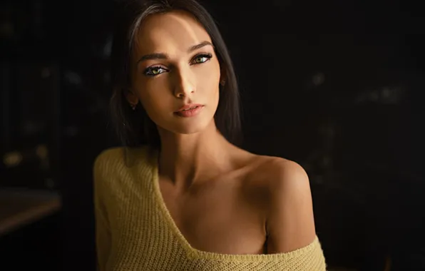 Girl, Photo, Look, Model, Girl, Hair, Eyes, Portrait