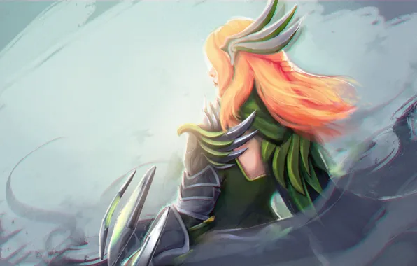 Picture dota, DotA, dota 2, windranger, windra, Falconside Armor