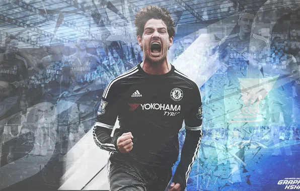 Picture football, club, player, Chelsea, the celebration, Chelsea, hshamsi, Pato