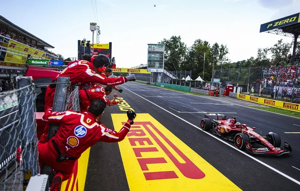 Ferrari, Motorsport, Pirelli, Monza, Leclerc, FerrariF1, F1Moment, F1Championship
