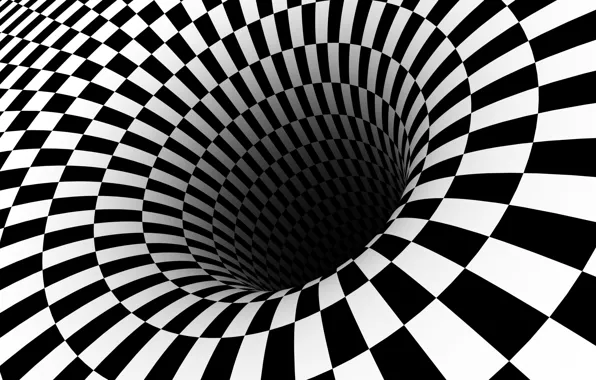 Picture white, black, optical