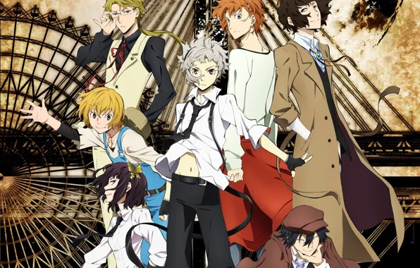 Picture anime, art, guy, Bungou Stray Dogs, Stray Dogs Literary Geniuses