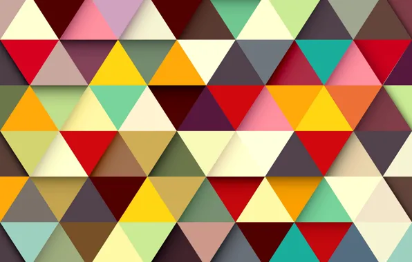 Picture abstraction, background, triangles, colors, colorful, abstract, background