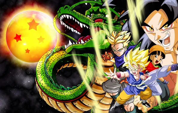 Anime, dragon, manga, japanese, Son Goku, Dragon Ball, Goku, Saiyan
