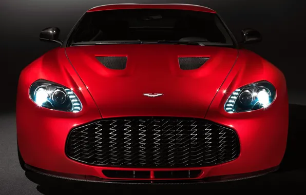 Picture Aston Martin, Red, Machine, Machine, Red, Car, Car, Cars