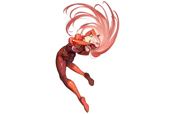 Girl, hair long, 002, Darling In The Frankxx, Cute in France