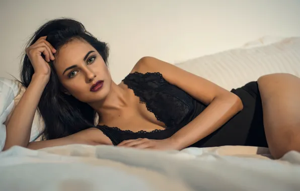 Girl, hot, sexy, eyes, smile, beautiful, figure, model