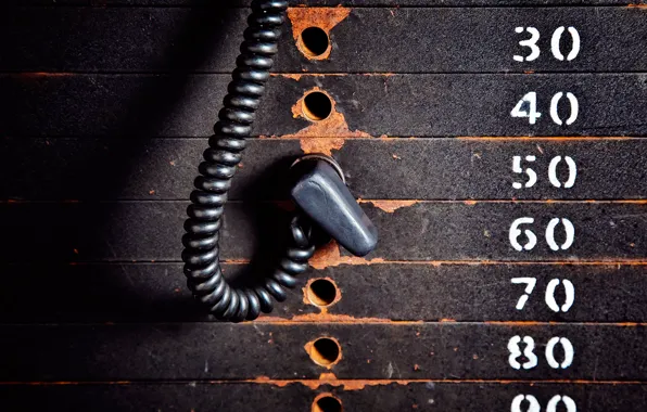 Metal, numbers, gym, rust, weight