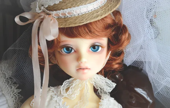 Look, hat, doll, hat