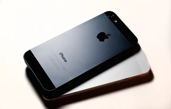 Macro, apple, technique, phone, gadget, iPhone 5