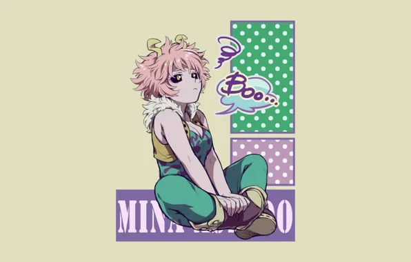 Girl, anime, art, Boku No Hero Academy, My Hero Academy