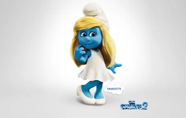 Animation, background, cartoon, movie, blonde, the smurfs 2, smurfette