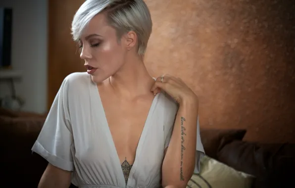 Picture girl, face, hair, Martin Fuhrmann