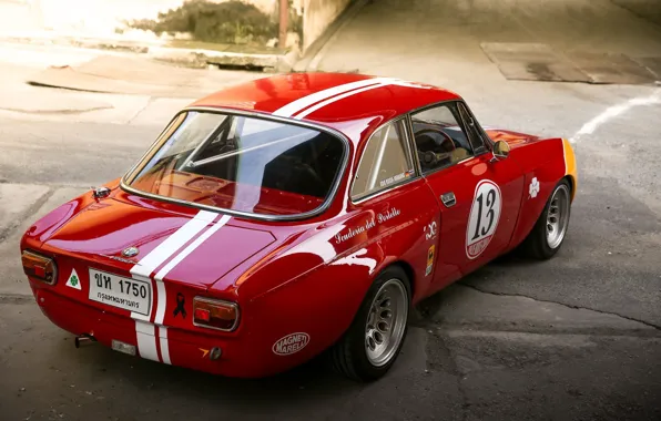 Picture Red, Coupe, Corsa, Sportcar, Alfa Romeo GTA