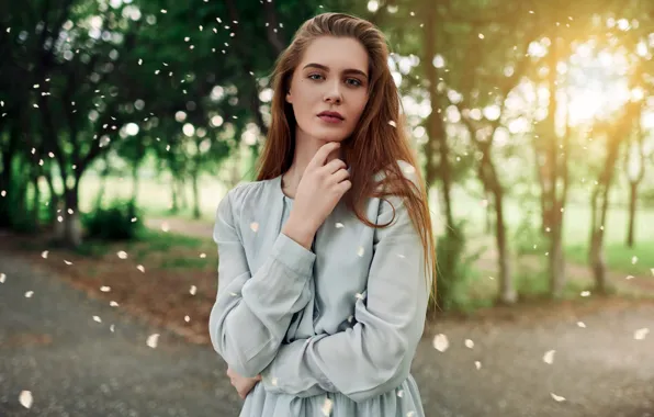 Dress, mole, sponge, Sergey Olszewski, Oksana Kuznetsova