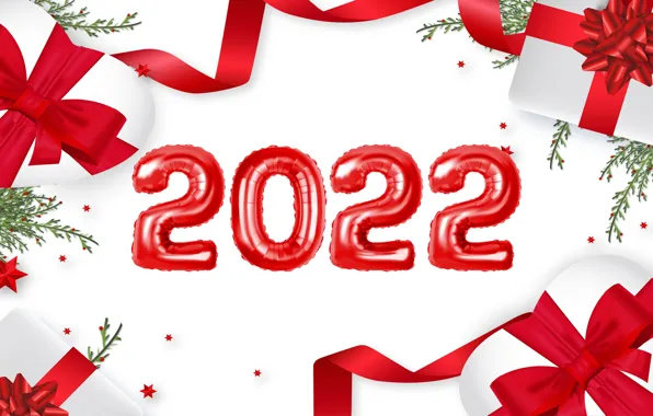 Winter, holiday, Christmas, figures, gifts, New year, decoration, new year