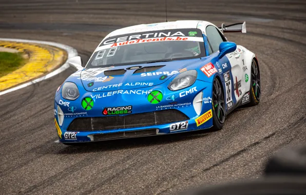 Track, Track, Alpine, Track, Alpina, GT4, A110, Racing car
