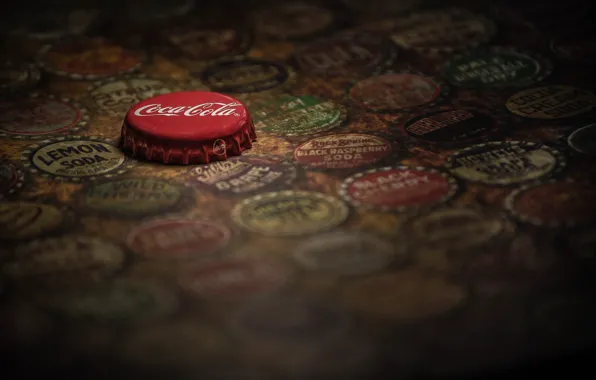 Background, coca-cola, cap