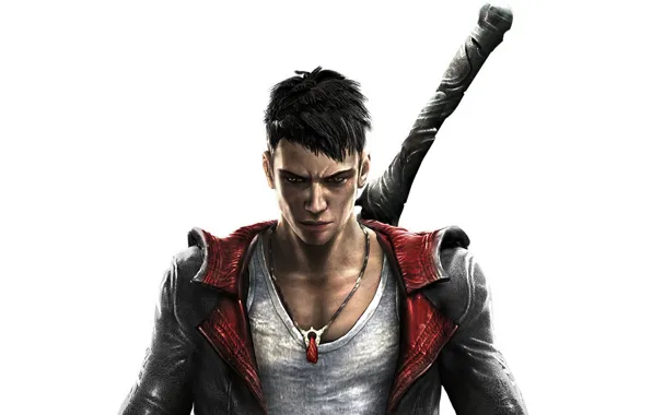 Picture wallpaper, art, dante, dmc, devil may cry 5, PlayStation All-Stars Battle Royale