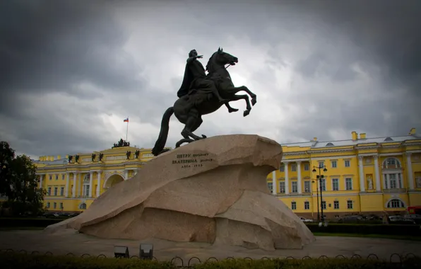 Picture Peter, Saint Petersburg, monument, Peter, the bronze horseman