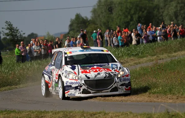 Turn, Peugeot, Rally, 208, T16, ERC